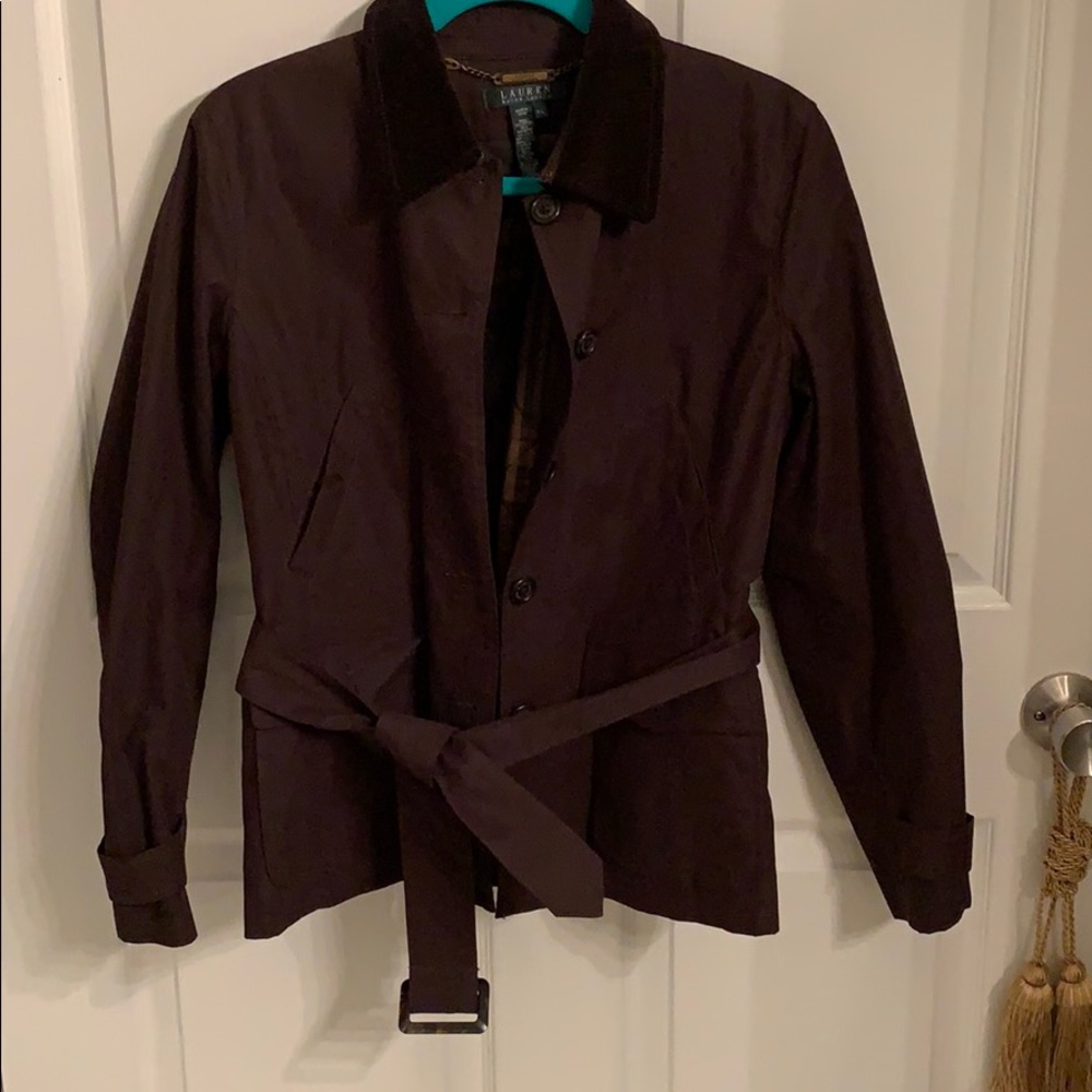 Ralph Lauren chocolate jacket nwot